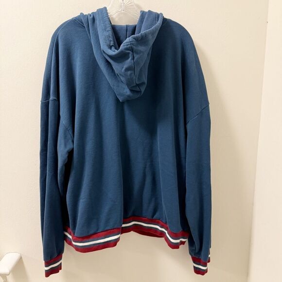 Original Use Men’s Hoodie – XL – “Original” Varsity Logo – Blue/Red - Picture 2 of 4